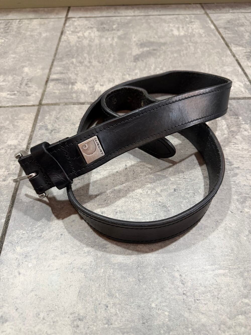 Carhartt Men's Journeyman Leather Belt